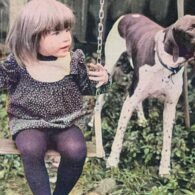 Kate Beckinsale's pet Childhood Dog
