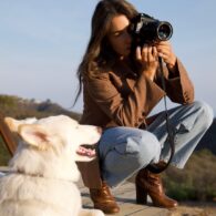 Nikki Reed's pet Leica
