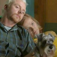 Simon Pegg's pet Ada (Colin, the dog from "Spaced")