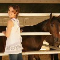 Alyssa Milano's pet Rescue Horses