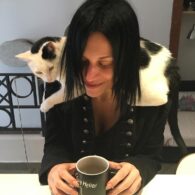 Cristina Scabbia's pet Cat