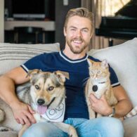 Derek Hough's pet Rescue Cats and Dogs