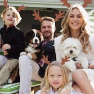 Jason Priestley's pet Clyde and Popcorn