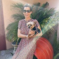Monica Seles' pet Rescue Dog