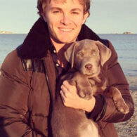 Nico Rosberg's pet Bailey
