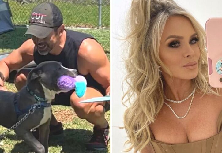 ‘Real Housewives of Orange County’ Star Tamra Judge Welcomes New Rescue Pitbull Into Her Family