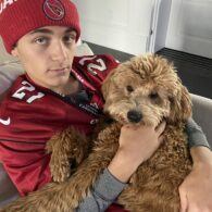 Asher Angel's pet George