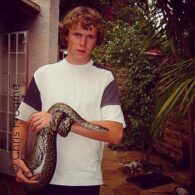 Chris Froome's pet Pythons