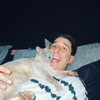 Russell Kane's pet Terry