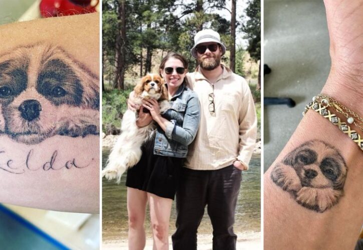 Seth Rogen and Lauren Miller Get Tattoos of Their Late Dog Zelda
