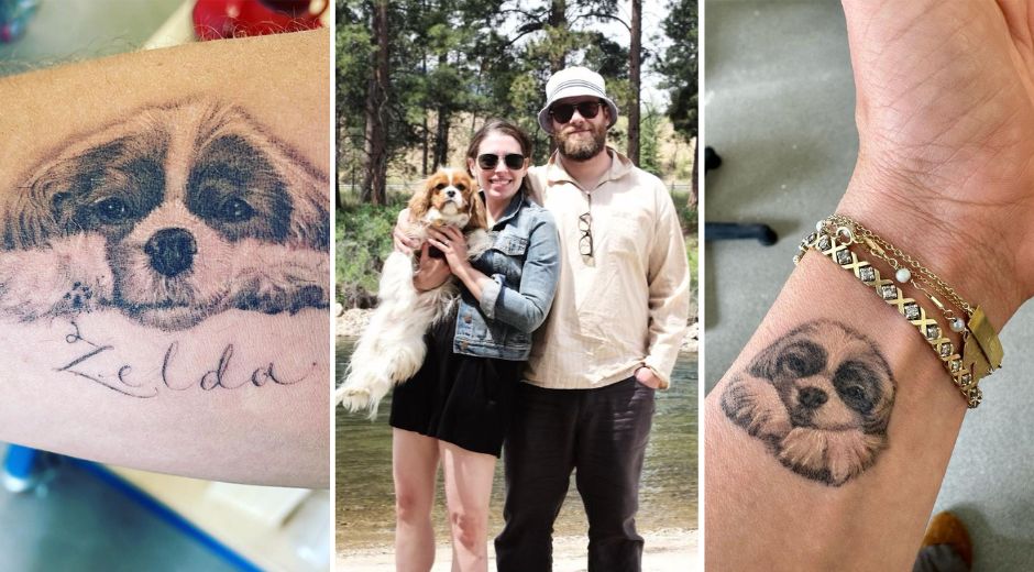 Seth Rogen and wife Lauren Miller Get Tattoos of Their Late Dog Zelda