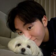 Seungkwan's pet Boo-kkeu