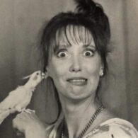 Shelley Duvall's pet Parrots and other birds