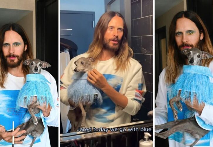 Tika the Iggy and Jared Leto Link Up for Leto’s Signature “Hot Mess” Makeup Tutorial