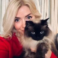 Holly Willoughby's pet Bluebell