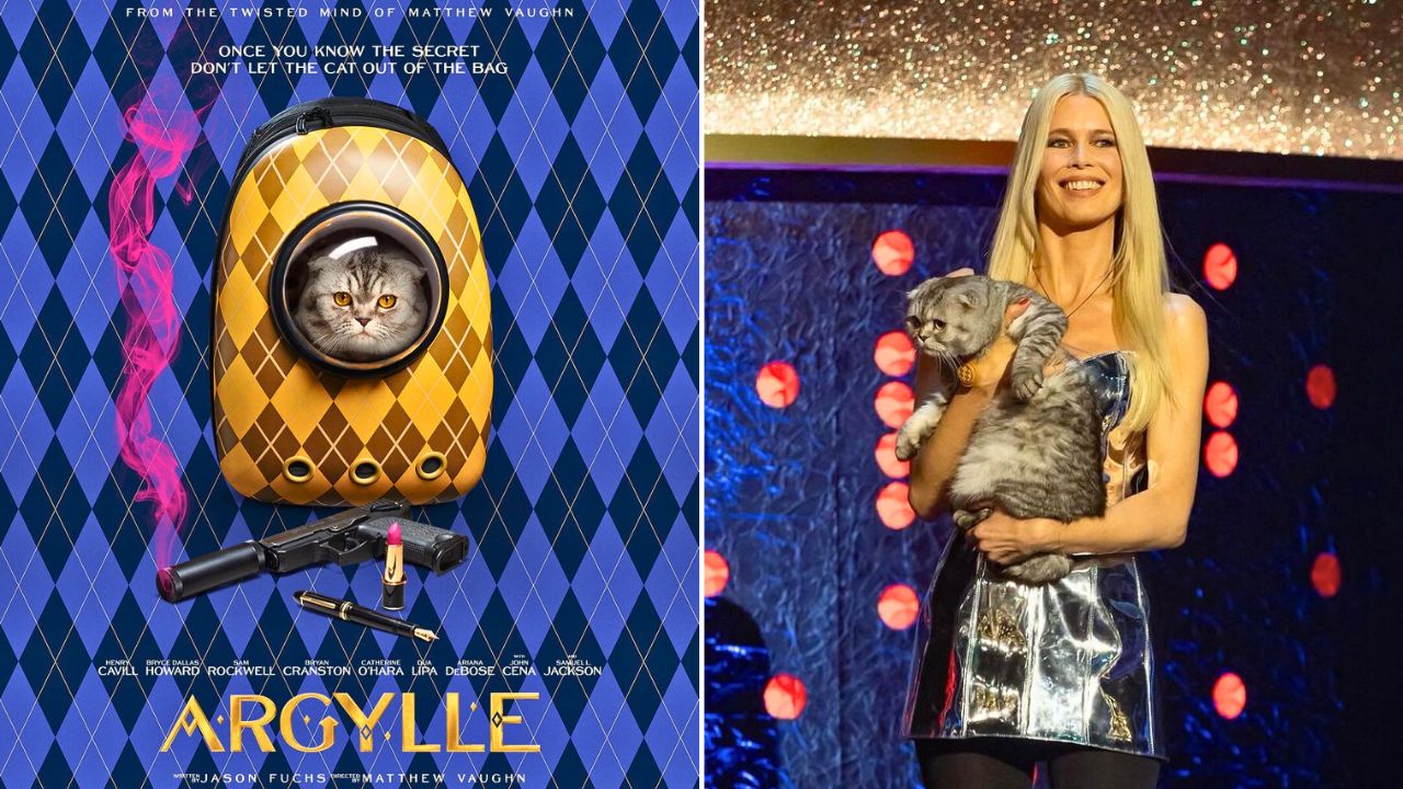 Claudia Schiffer’s Cat Chip Landed a Leading Role in her Director Husband's Movie ‘Argylle’