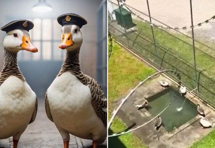 Forget Guard Dogs, This Brazilian Prison Uses Guard Geese Instead