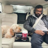 Romesh Ranganathan's pet Reggie