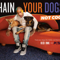 Kid Ink's pet Louie and Roxie