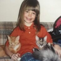 Mandy Moore's pet Childhood Cats and Dogs