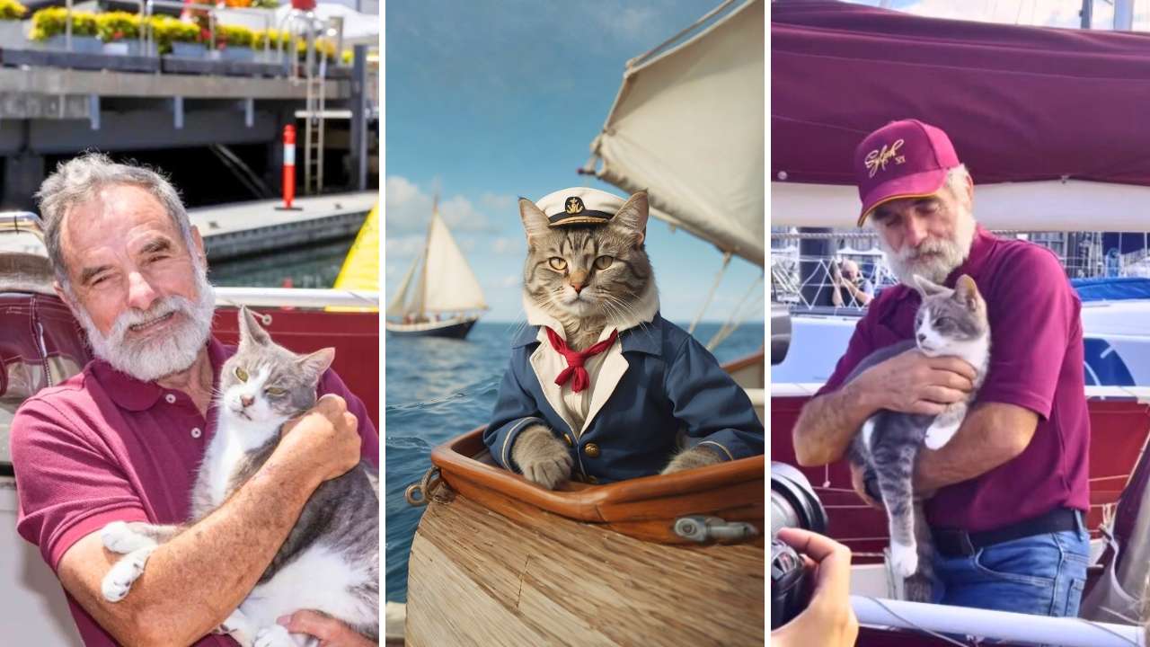 Oli the Cat Becomes the First Feline To Compete in Annual Australian Yacht Race