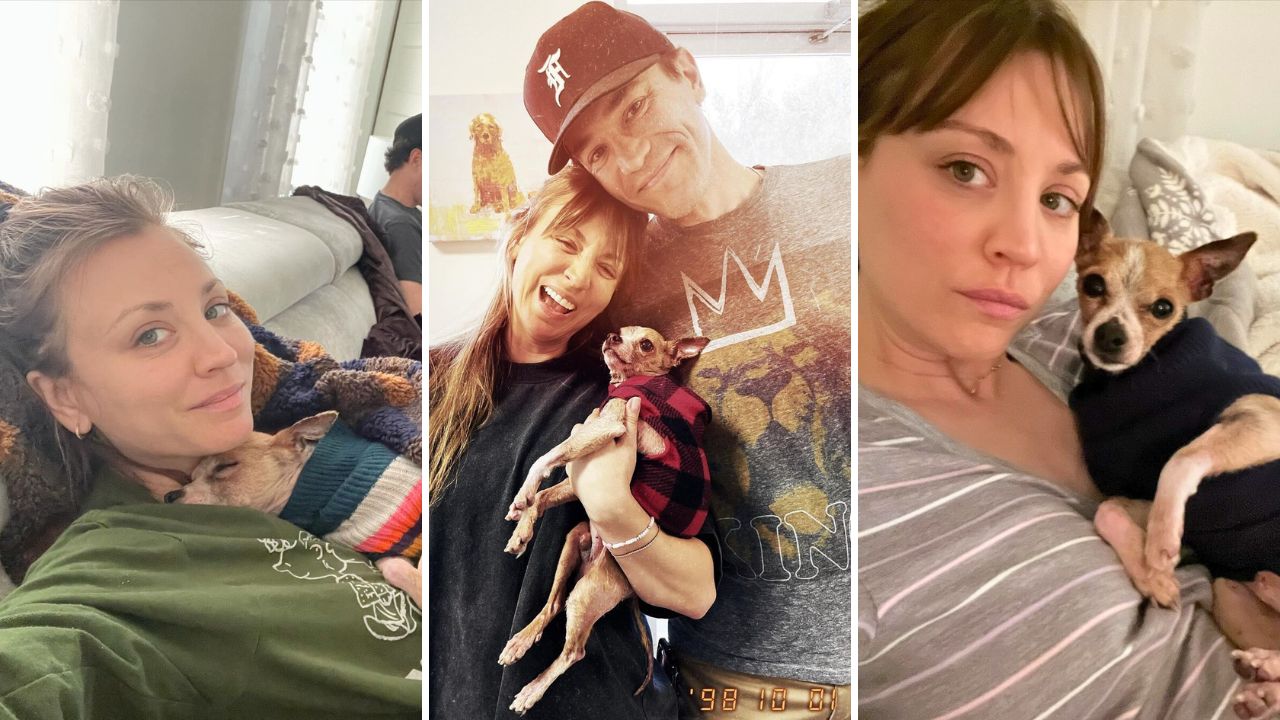 Kaley Cuoco and Tom Pelphrey Mourn the Loss of Their First Rescue Dog
