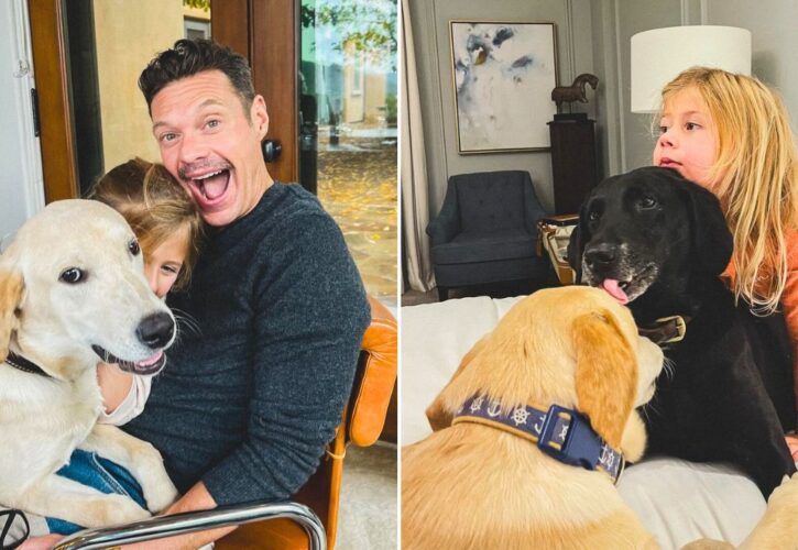 Ryan Seacrest Introduces Olio, His Newest Family Member and Second Labrador