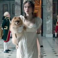 Vanessa Kirby's pet Fortune (Dog from the movie 'Napoleon')