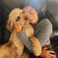 Indi Hartwell's pet Dog Cuddles