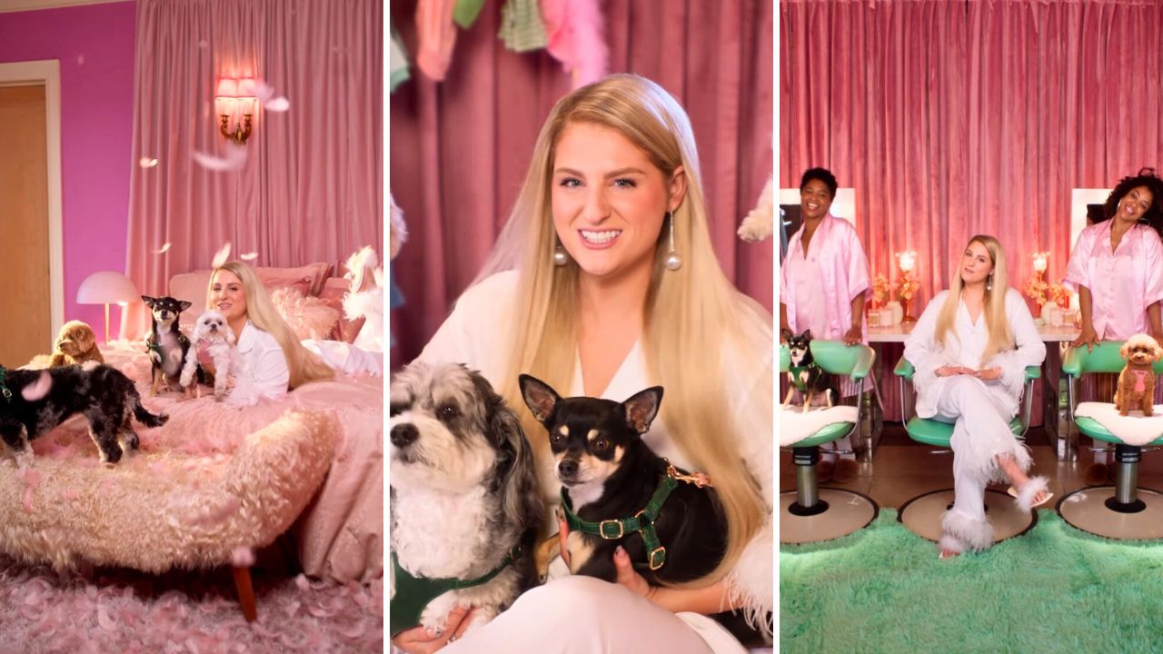 Meghan Trainor and Her 4 Fur Babies Star in New Music Video I’m a Dog Mom