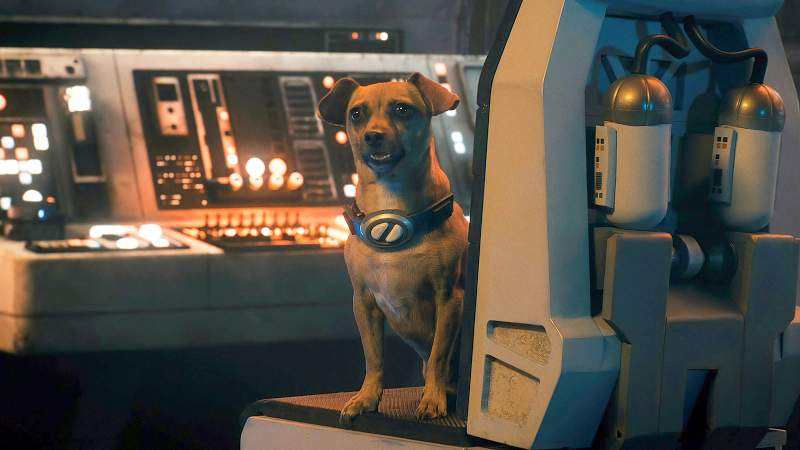 Salsa dog actor in Space Pups movie