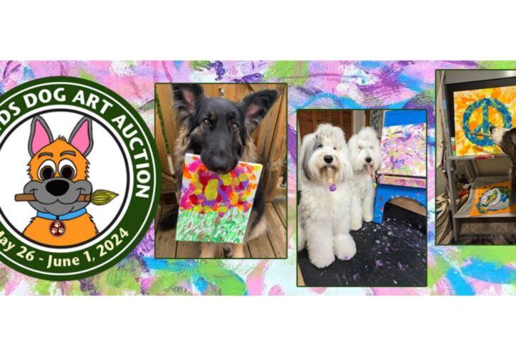 Canine Painters Unite to Support the Tripawds Dog Art Auction