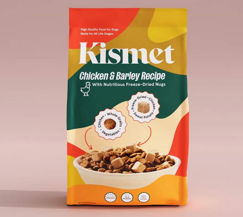 Chrissy Teigen Kismet dog food