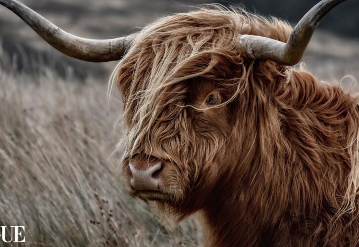 Super Moodel: This Highland Cow Is So Stunning She Was Featured in Vogue Italia