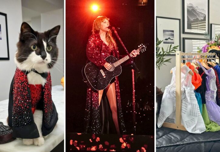 Badger the Cat Has a Collection of Taylor Swift Eras Tour Costumes
