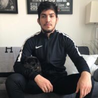 Dillon Danis' pet Pug