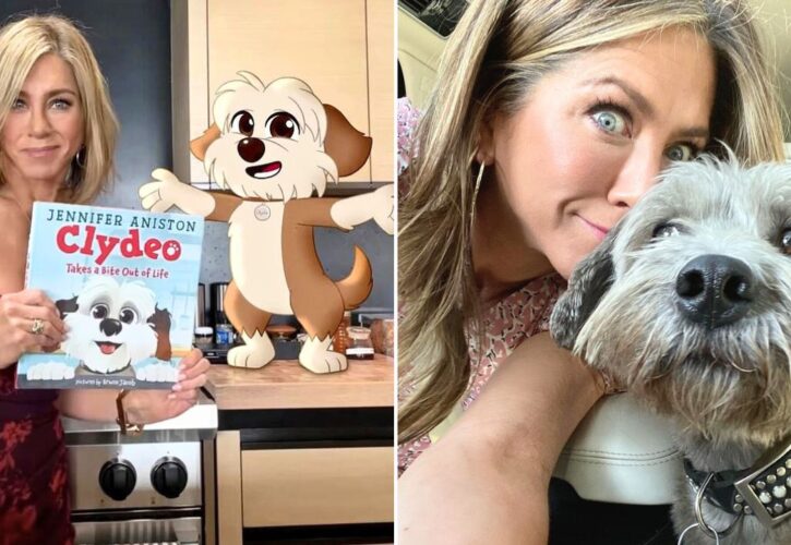 Jennifer Aniston Debuts Children’s Book Series Inspired by Her Rescue Dog Clyde