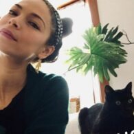 Kristin Kreuk's pet Cats