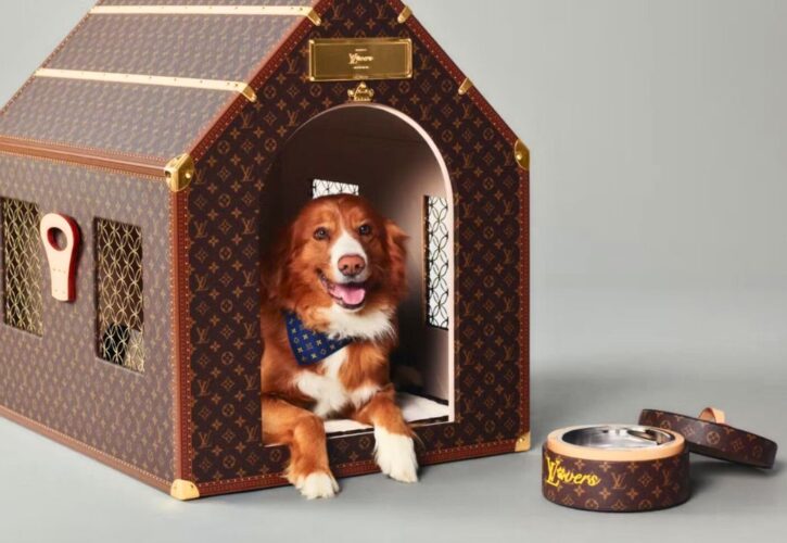 Pharrell Williams Launches "Dandy Dog Walkers" Collection for Louis Vuitton