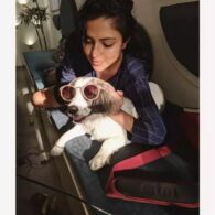 Amala Paul's pet Winter