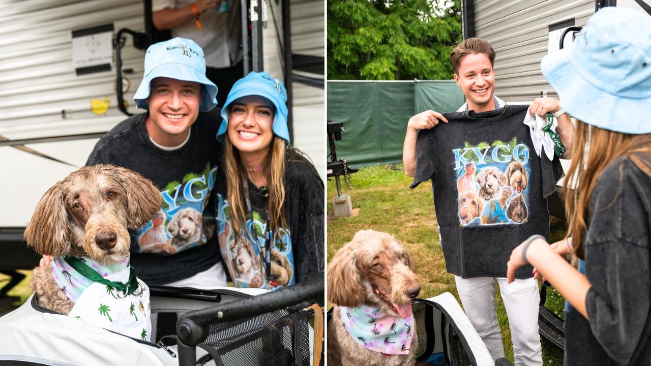 DJ Kygo Brings Kygo the cancer dog as a VIP Festival Guest To Complete His Bucket List