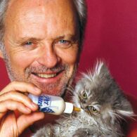 Anthony Hopkins' pet Cat lover and animal adoption advocate