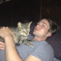 Jackson Rathbone's pet Dean