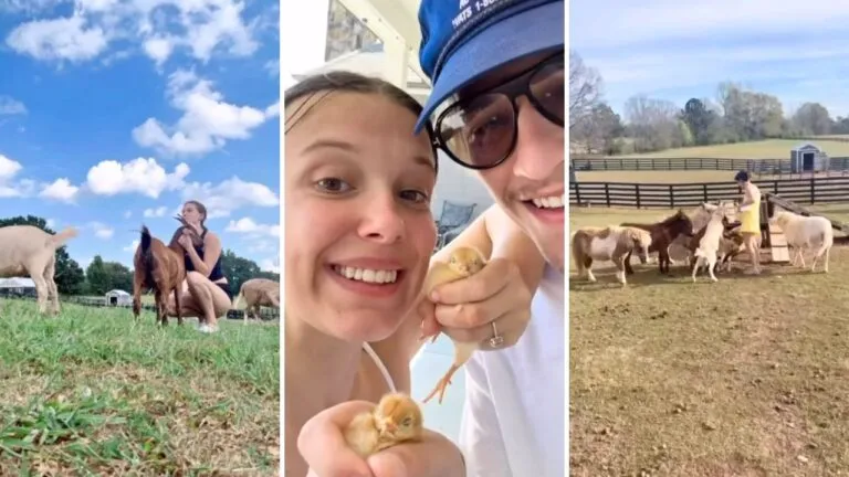 Millie Bobby Brown Gives a Rare Tour of Her Georgia Farm - Celebrity Pets