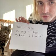 Porter Robinson's pet Cat