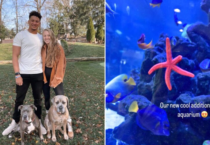 Brittany and Patrick Mahomes Introduce New Aquatic Pet on Instagram