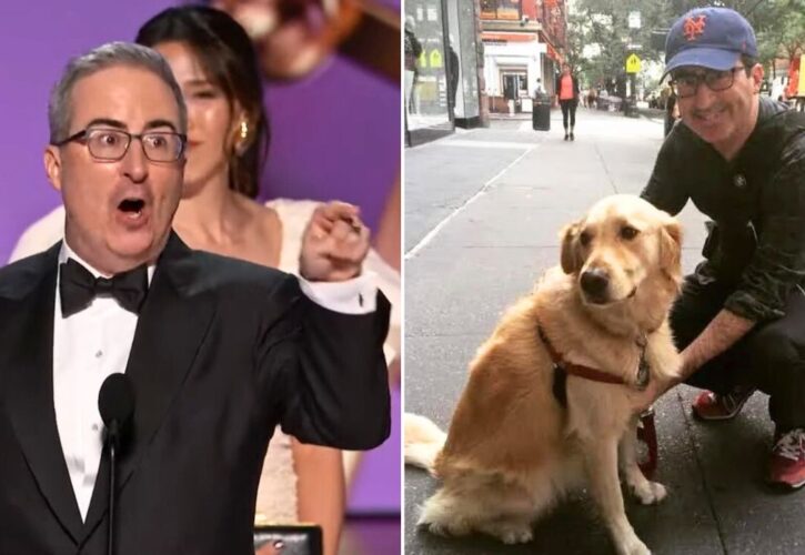 John Oliver Dedicated his Emmys Speech to His Deceased Dog (And All Dogs)