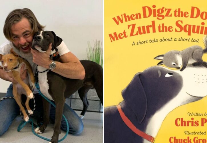 Chris Pine’s Rescued Pitbulls Inspired His New Children’s Book