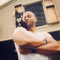 David Ramsey's pet Rescue Cat