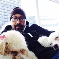 Jesse L. Martin's pet Dogs